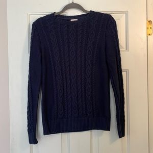 Navy blue LL Bean sweater just in time for fall-size S.